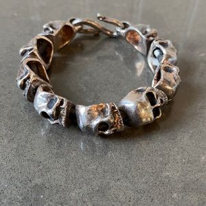 Men’s skull bracelet
